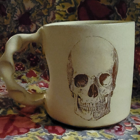 Artisinal Skull Mug
